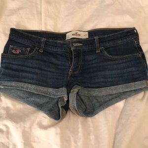 Low-Rise Denim Shorts